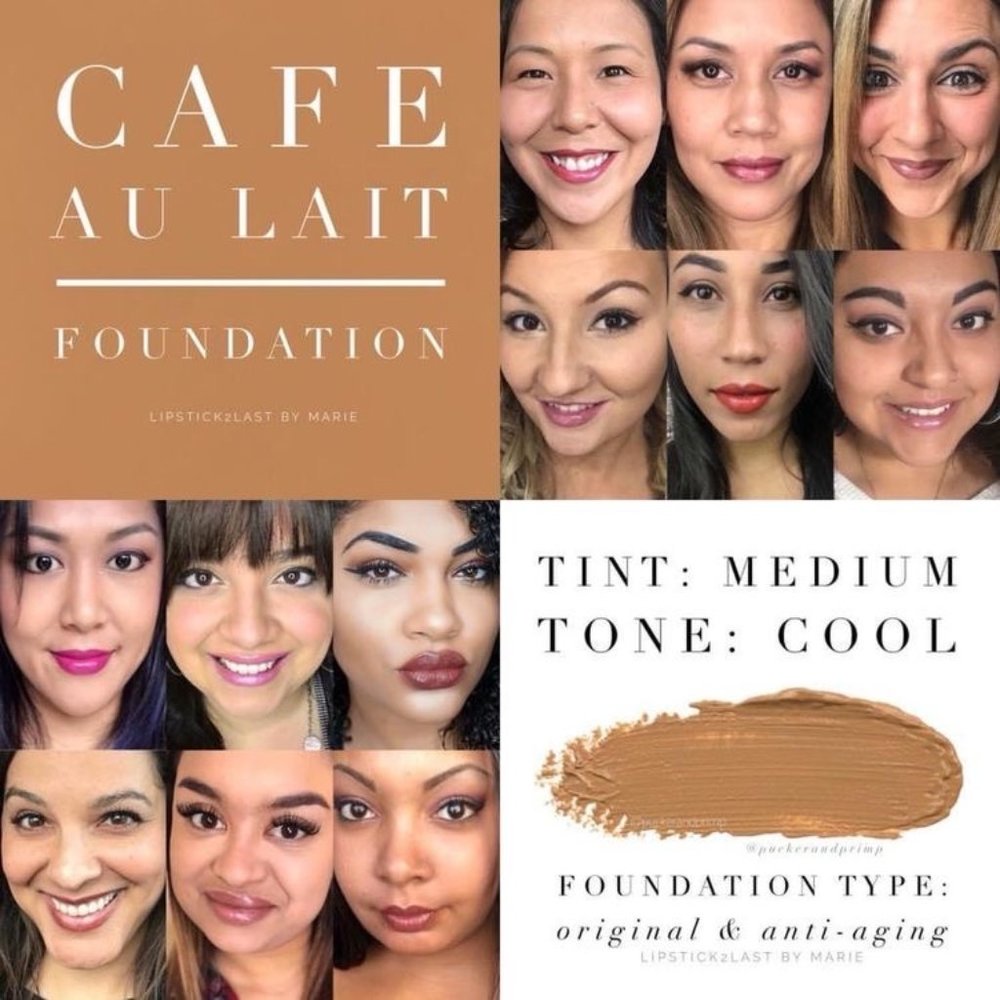 NEW, Unopened Cafe Au Lait MakeSense Anti Aging Foundation